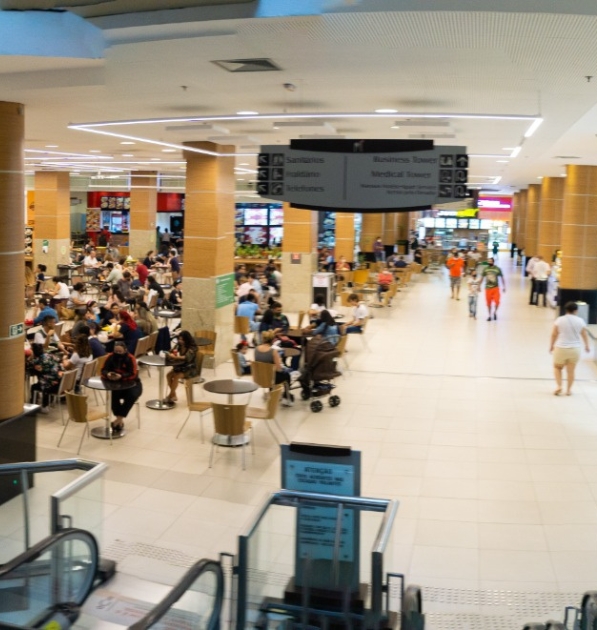 Compras, Serviços e Lazer no Millennium Shopping